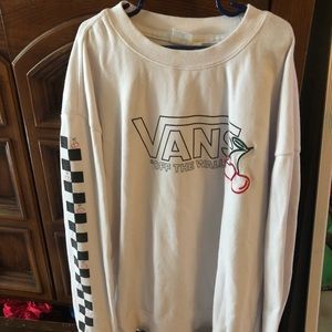 Vans long sleeve medium/small fitting sweater